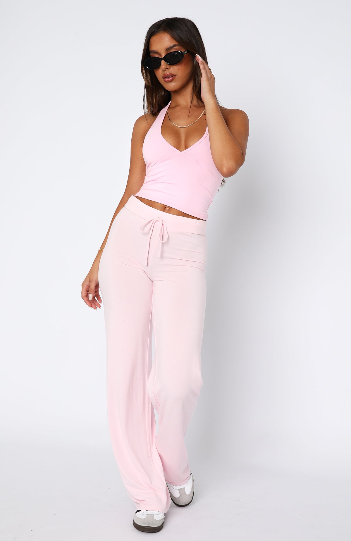 Something I'm Missing Pants Baby Pink | White Fox Boutique US