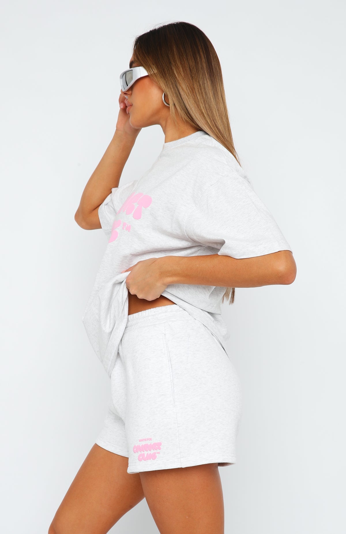 Comfort Club Lounge Shorts Mist | White Fox Boutique US