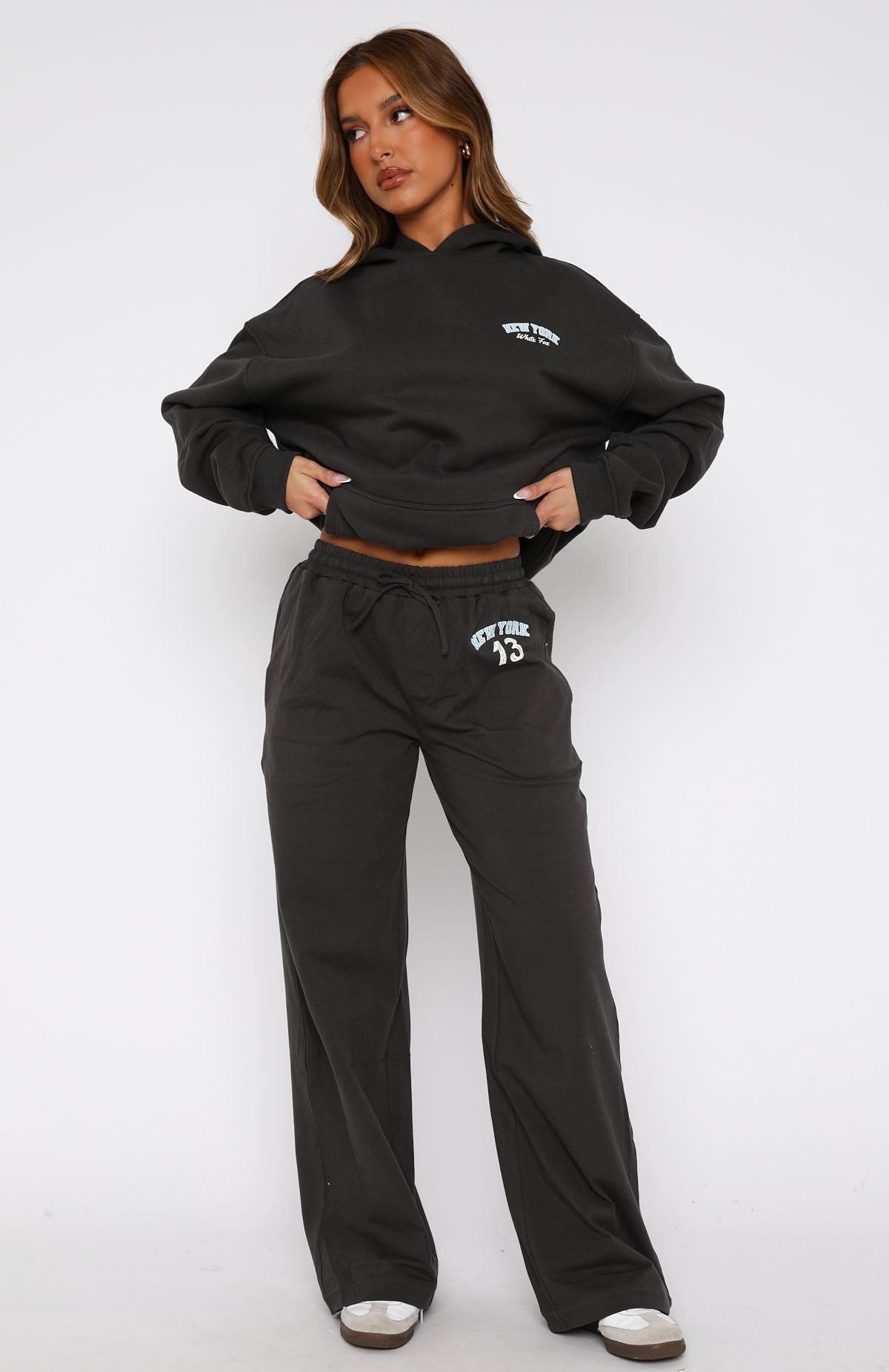 スウェット・トレーナー HUECLOSET Fleece Jogger Pant Set Up SE438 DreamTech 1/4 Zip Jogger Set – Softies