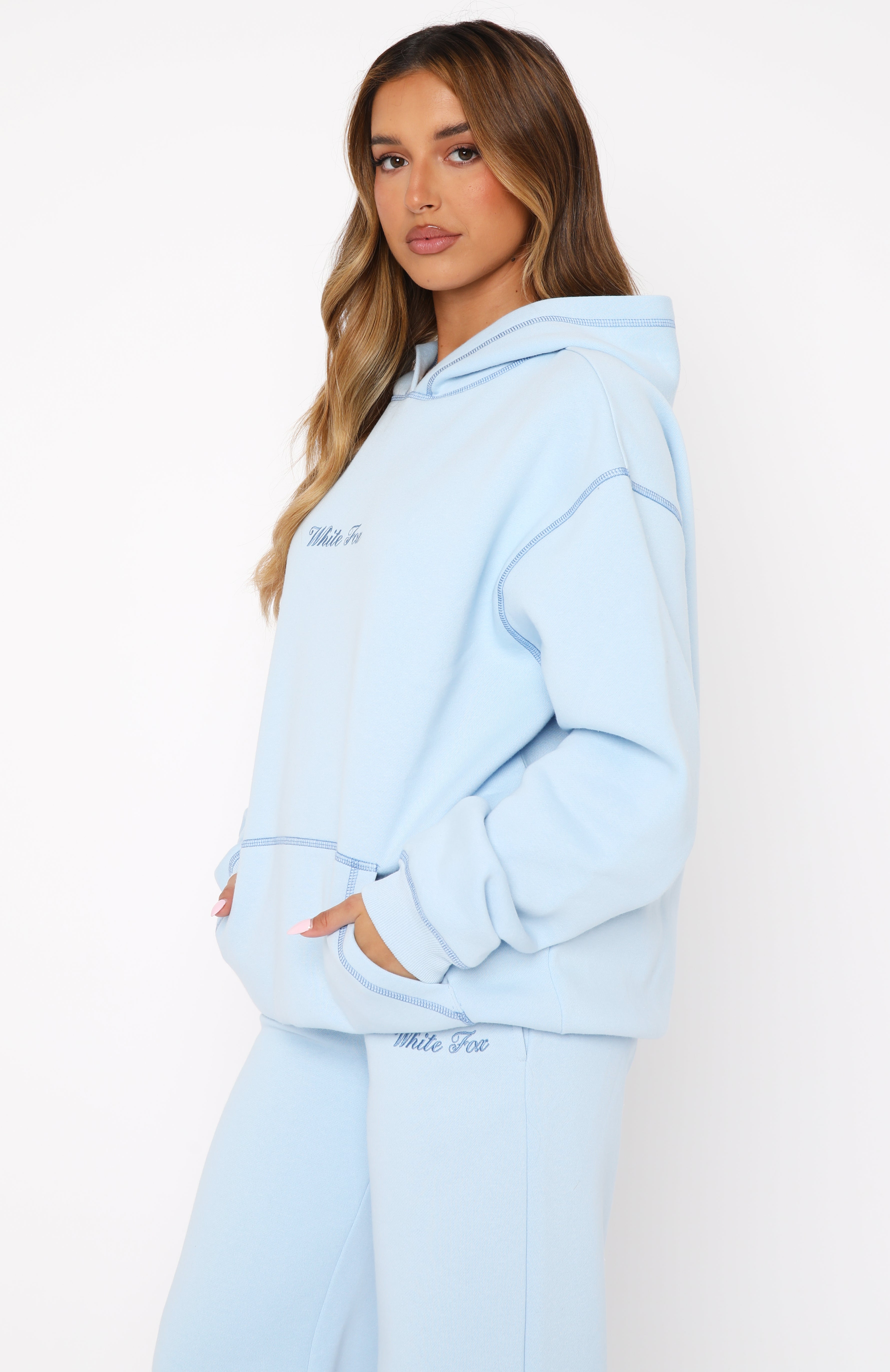 〈新品〉MIRROR9 ICON Hoodie/LIGHTBLUE LIGHT BLUE 