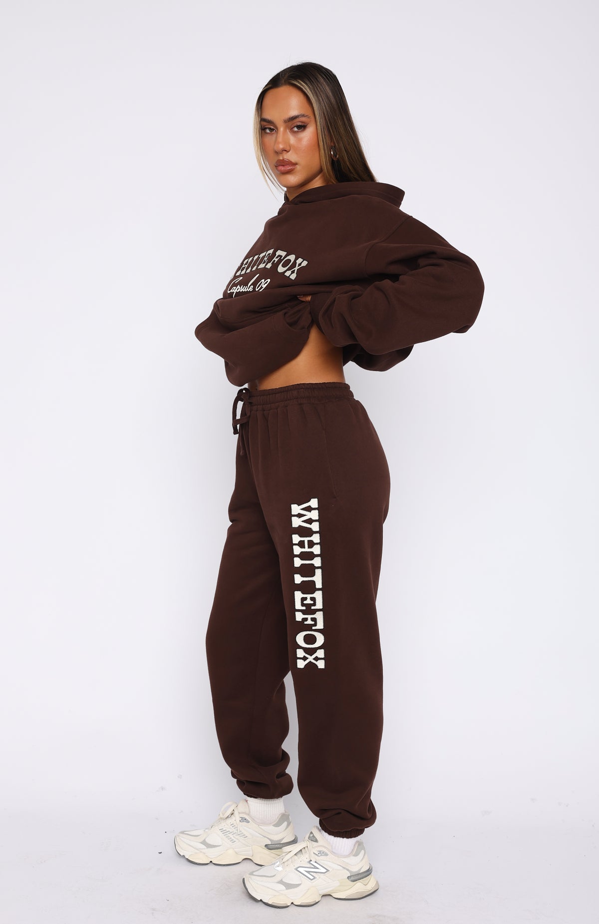 Capsule 9 Catch A Vibe Sweatpants Espresso | White Fox Boutique US