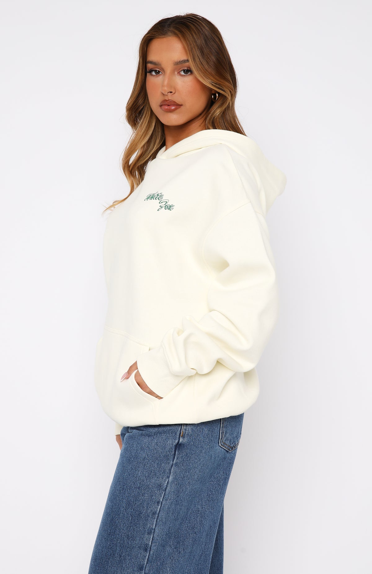 Self Love Always Oversized Hoodie Cream | White Fox Boutique US