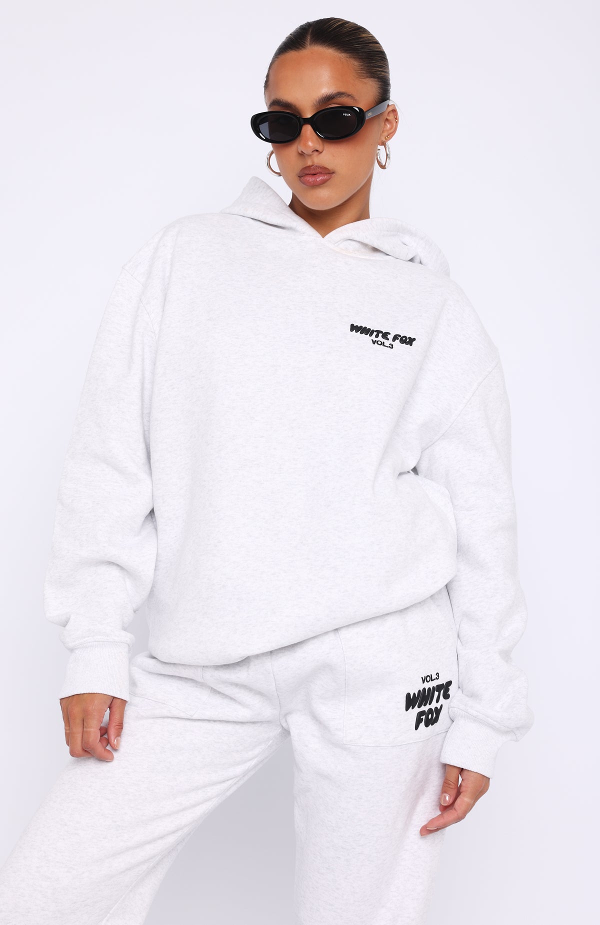 Offstage Hoodie Frosted | White Fox Boutique US