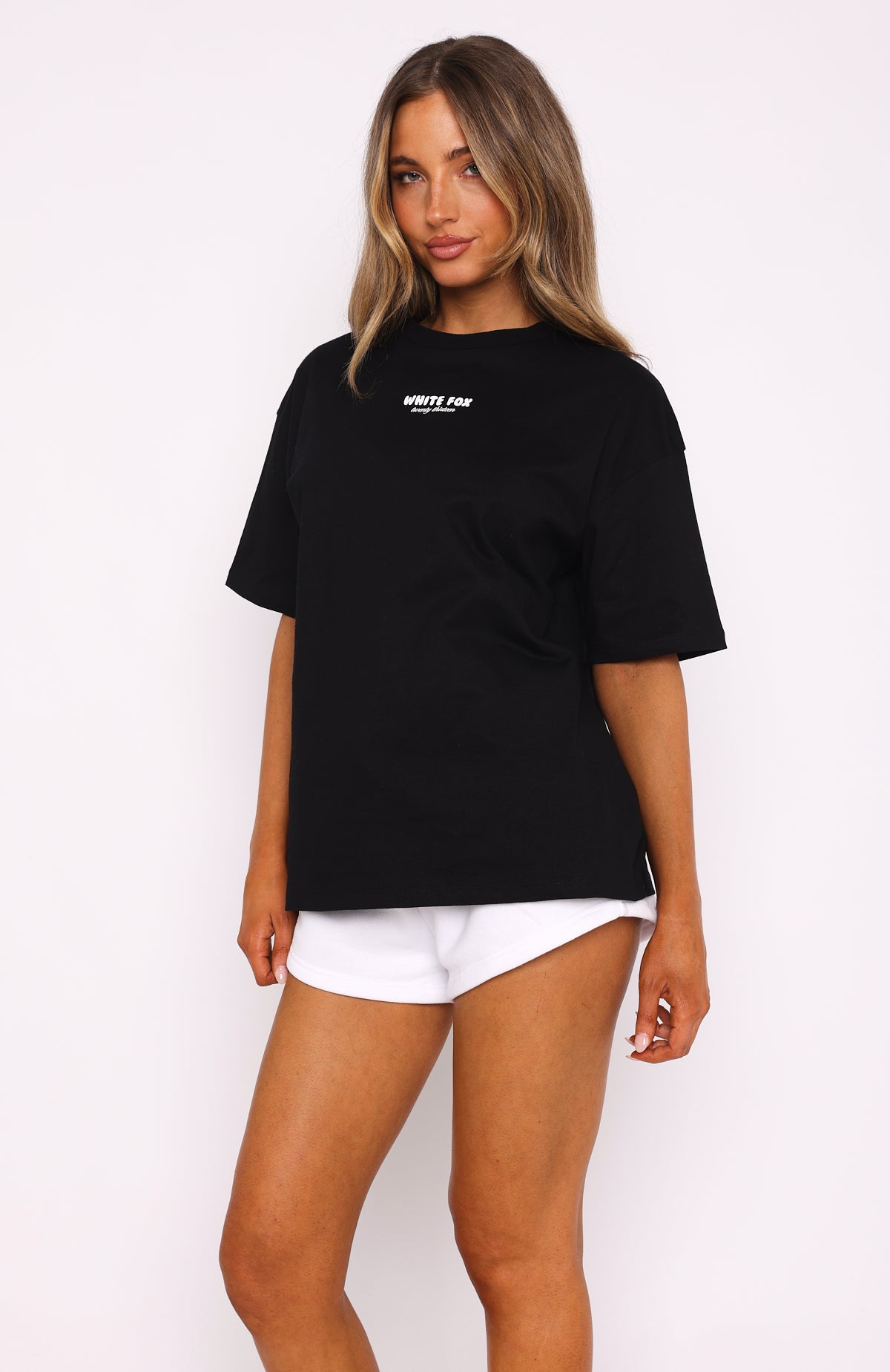 All I've Got Oversized Tee Black | White Fox Boutique US