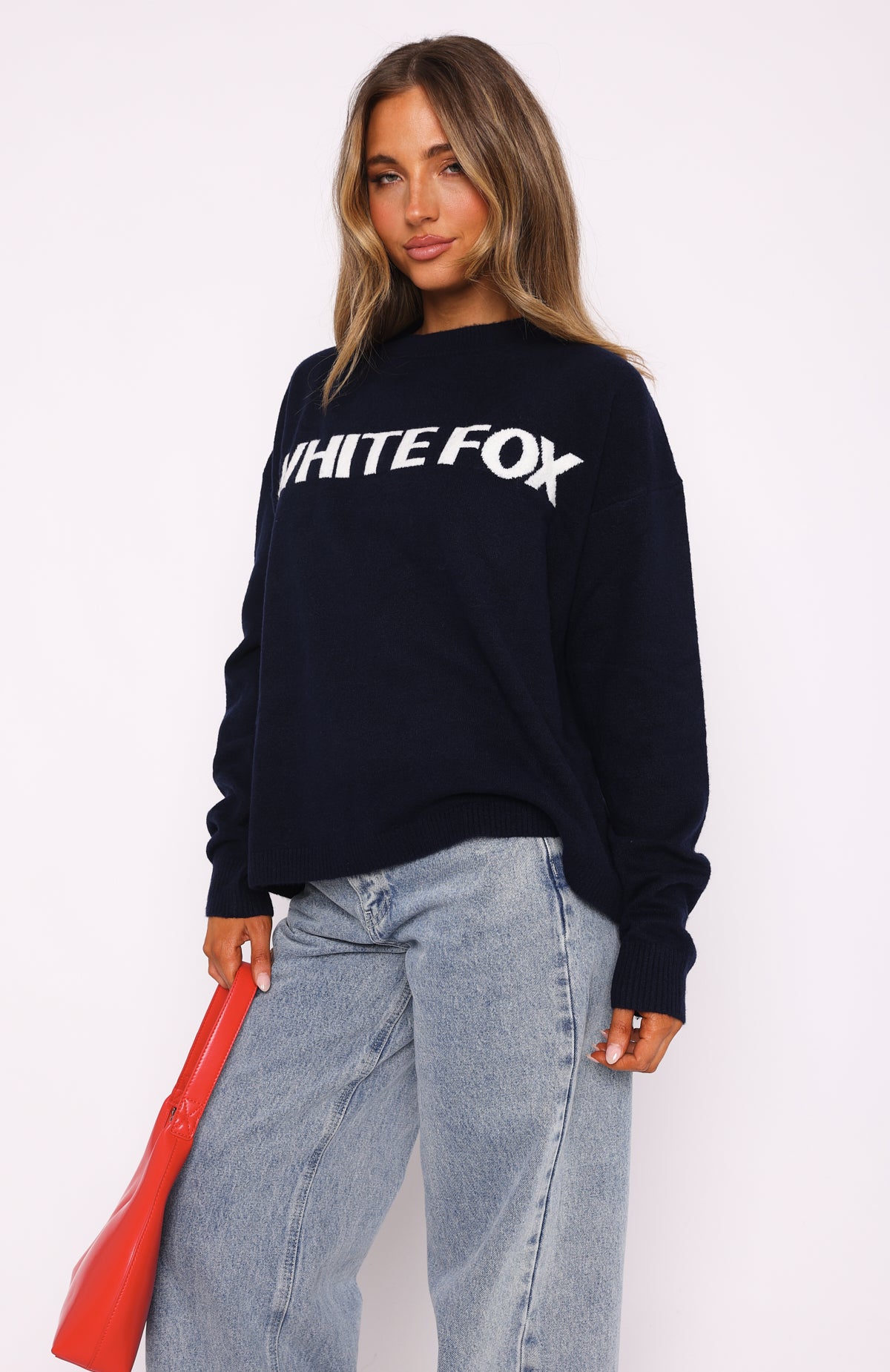 Good white fox sweat set