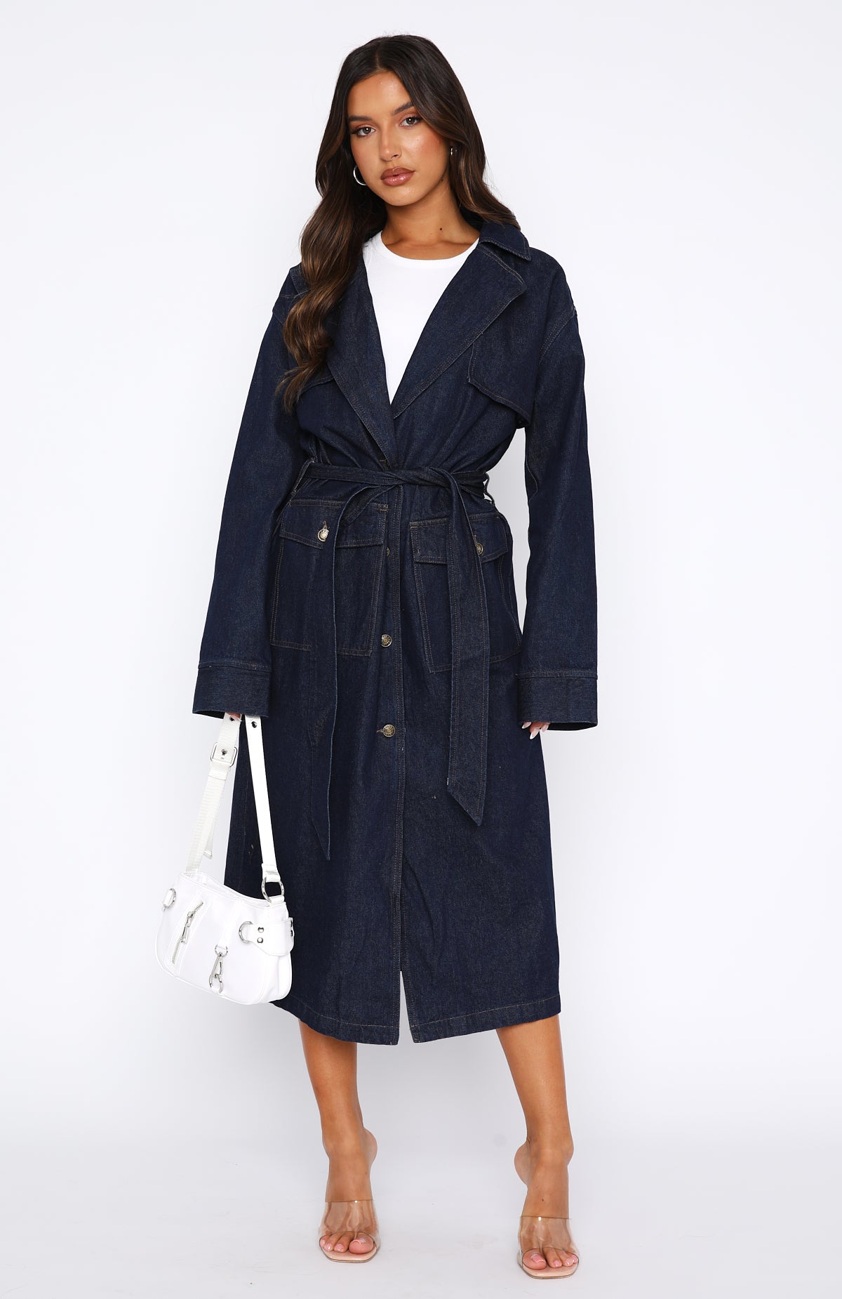 NEONSIGN Switch Trench Coat
