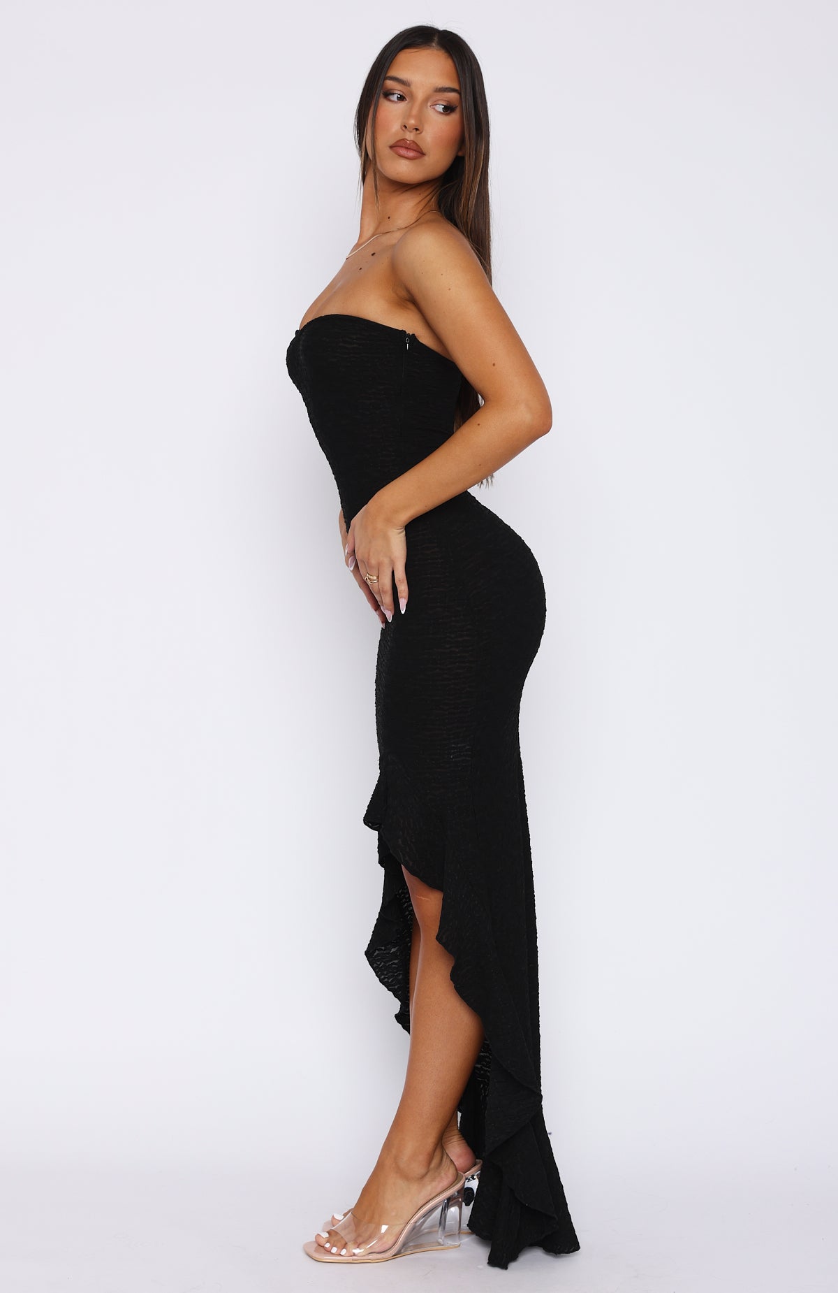 Your Fantasy Maxi Dress Black | White Fox Boutique US