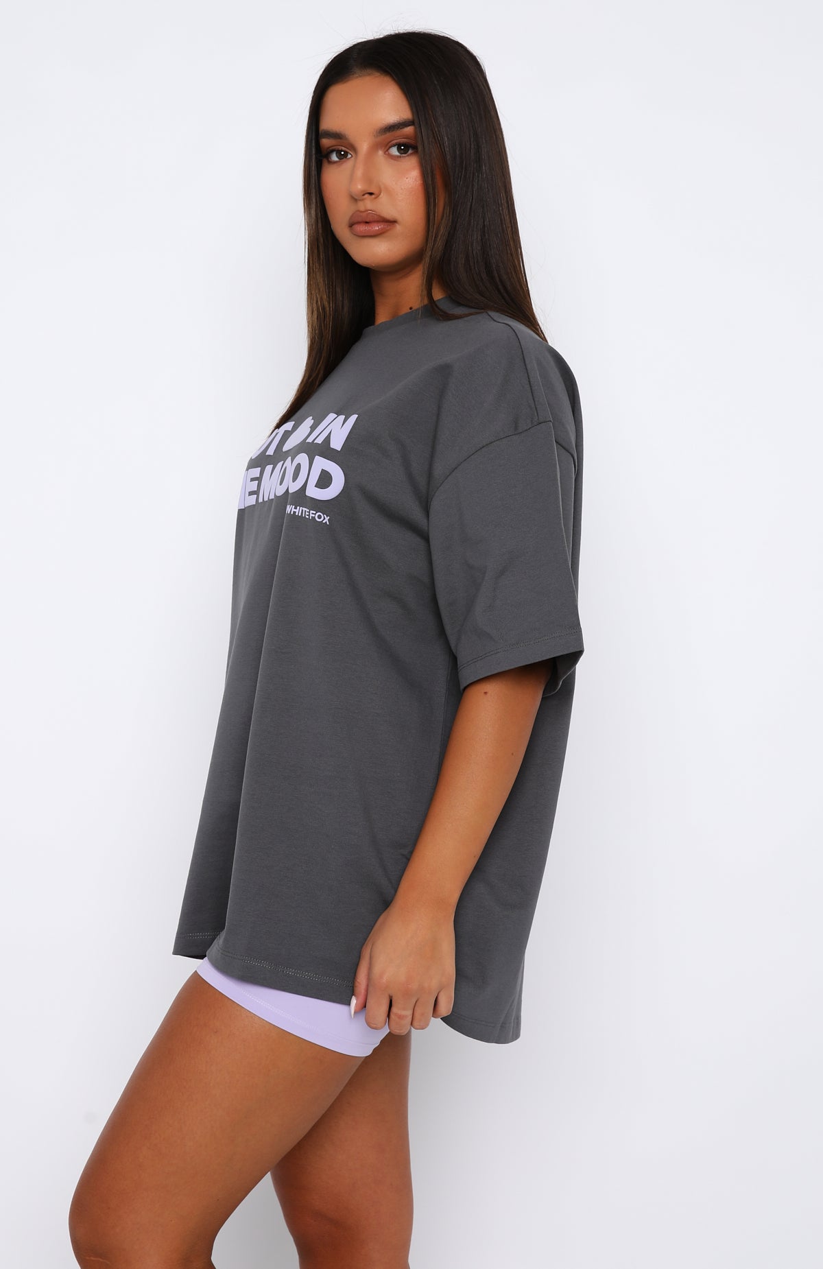Take A Hint Oversized Tee Volcanic | White Fox Boutique US