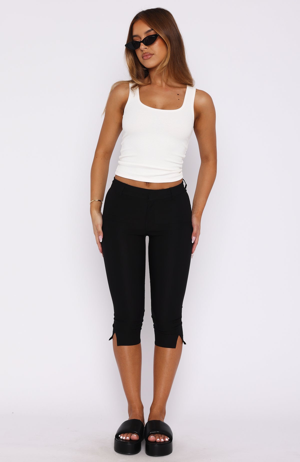 Day For It Capri Pants Black Day For It Capri Pants Black