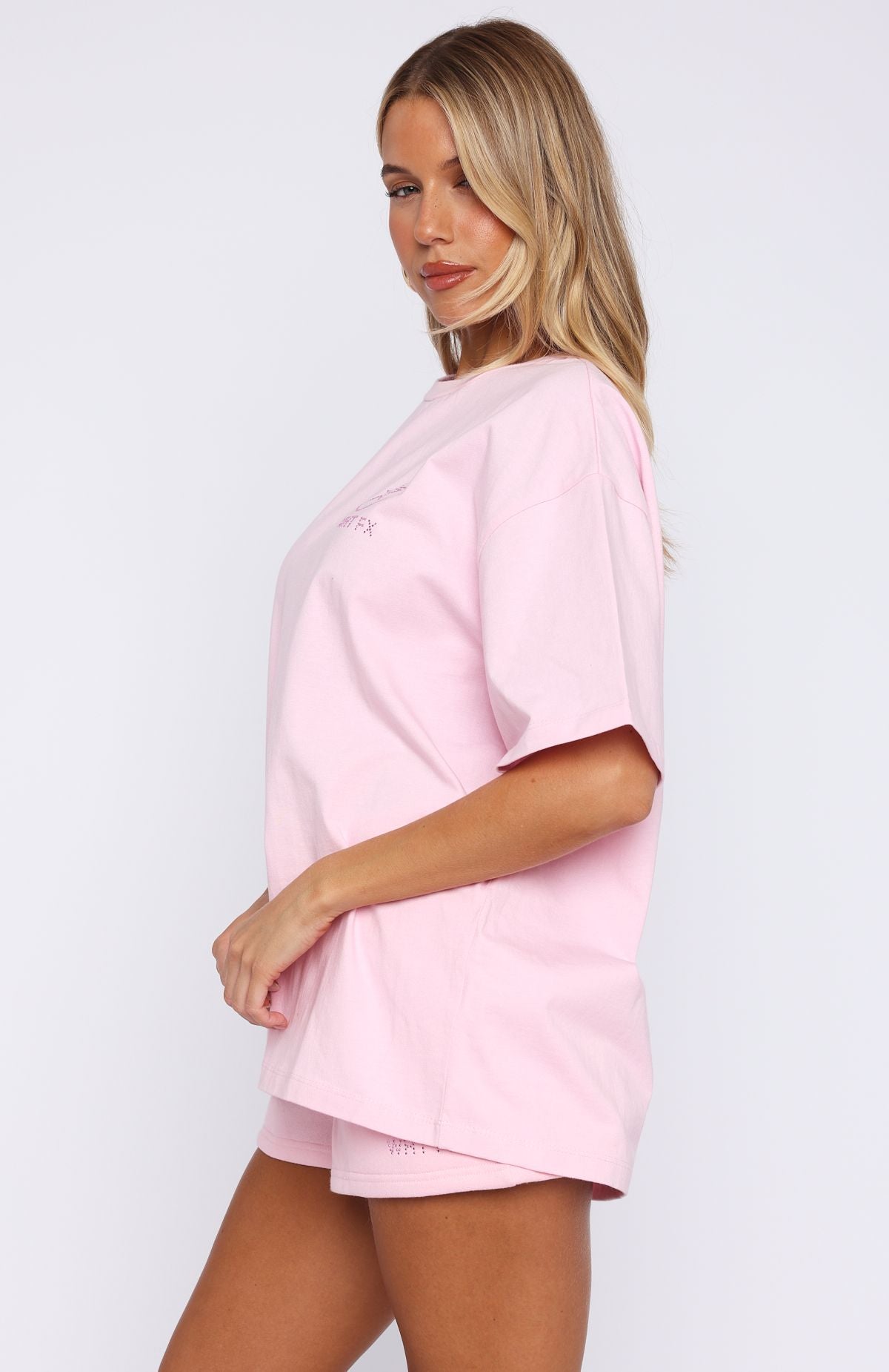 pois blous tee ホワイト　ポワ Always Shining Oversized Tee Posy | White Fox Boutique US