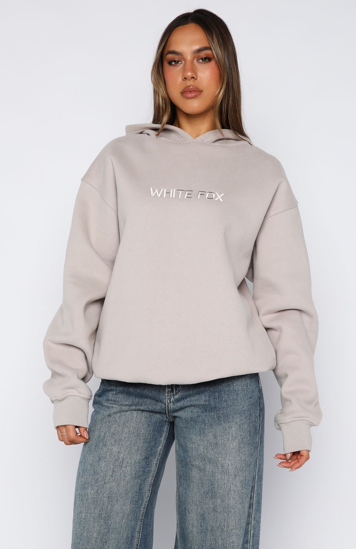 Stay Lifted Oversized Hoodie Moon | White Fox Boutique US