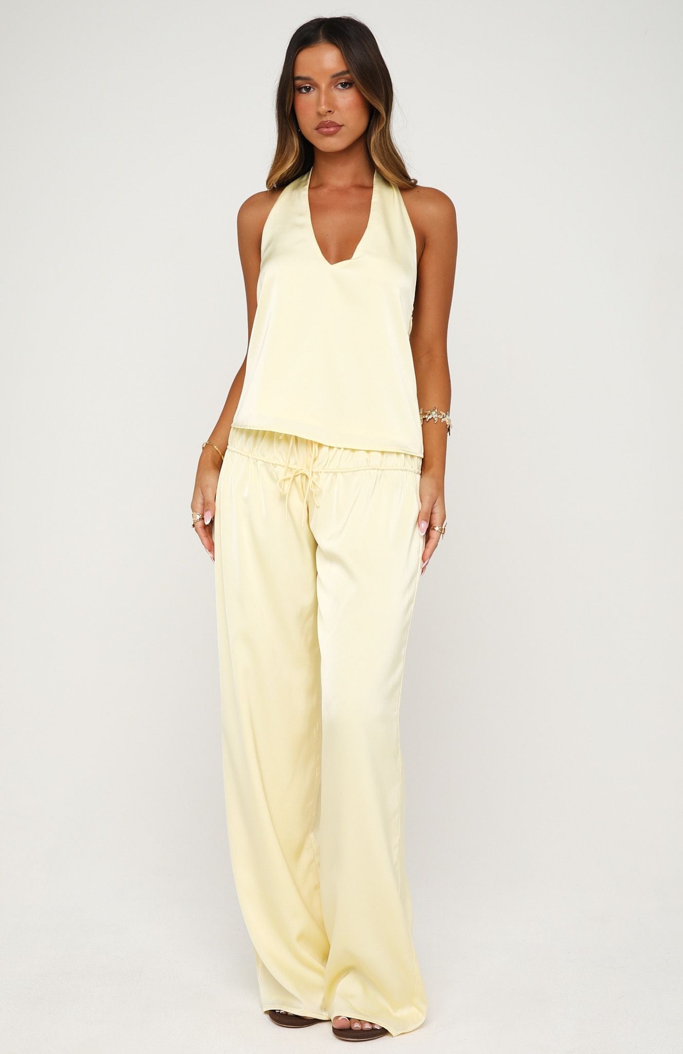 Sunburnt Kiss Pants Butter | White Fox Boutique US