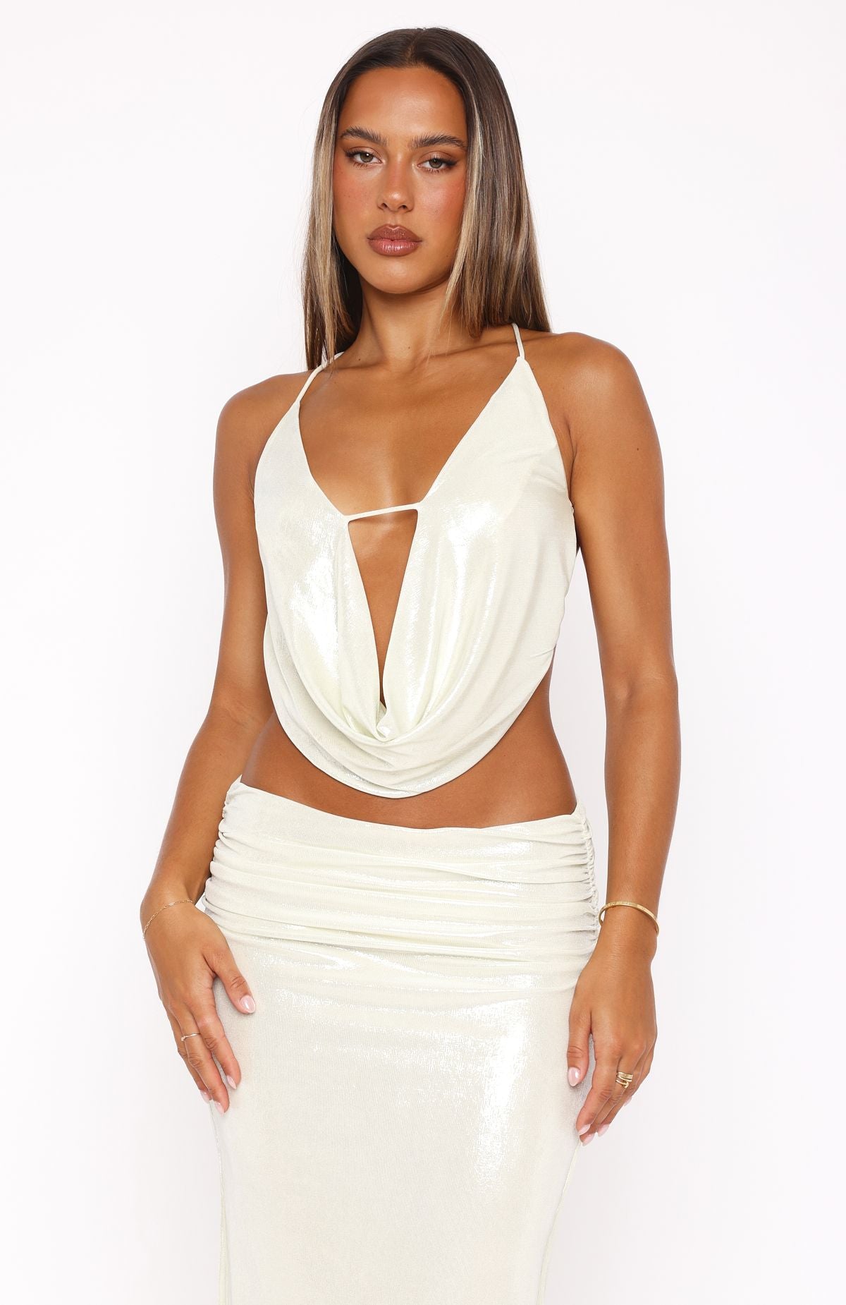 You're So Heartless Top Pearl | White Fox Boutique US