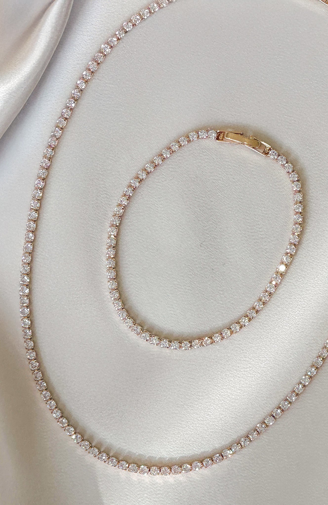 Clare Tennis Set Gold | White Fox Boutique US