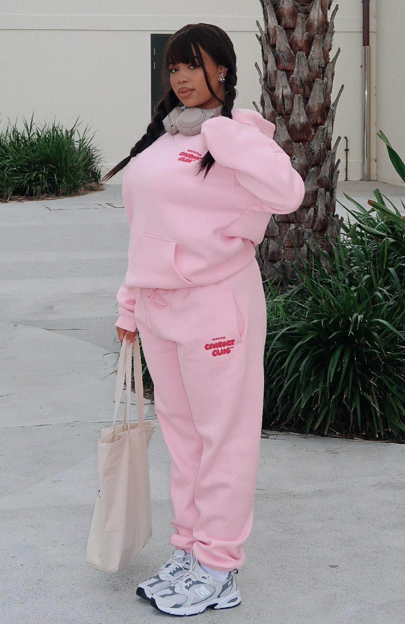 Comfort Club Sweatpants Bon Bon | White Fox Boutique US