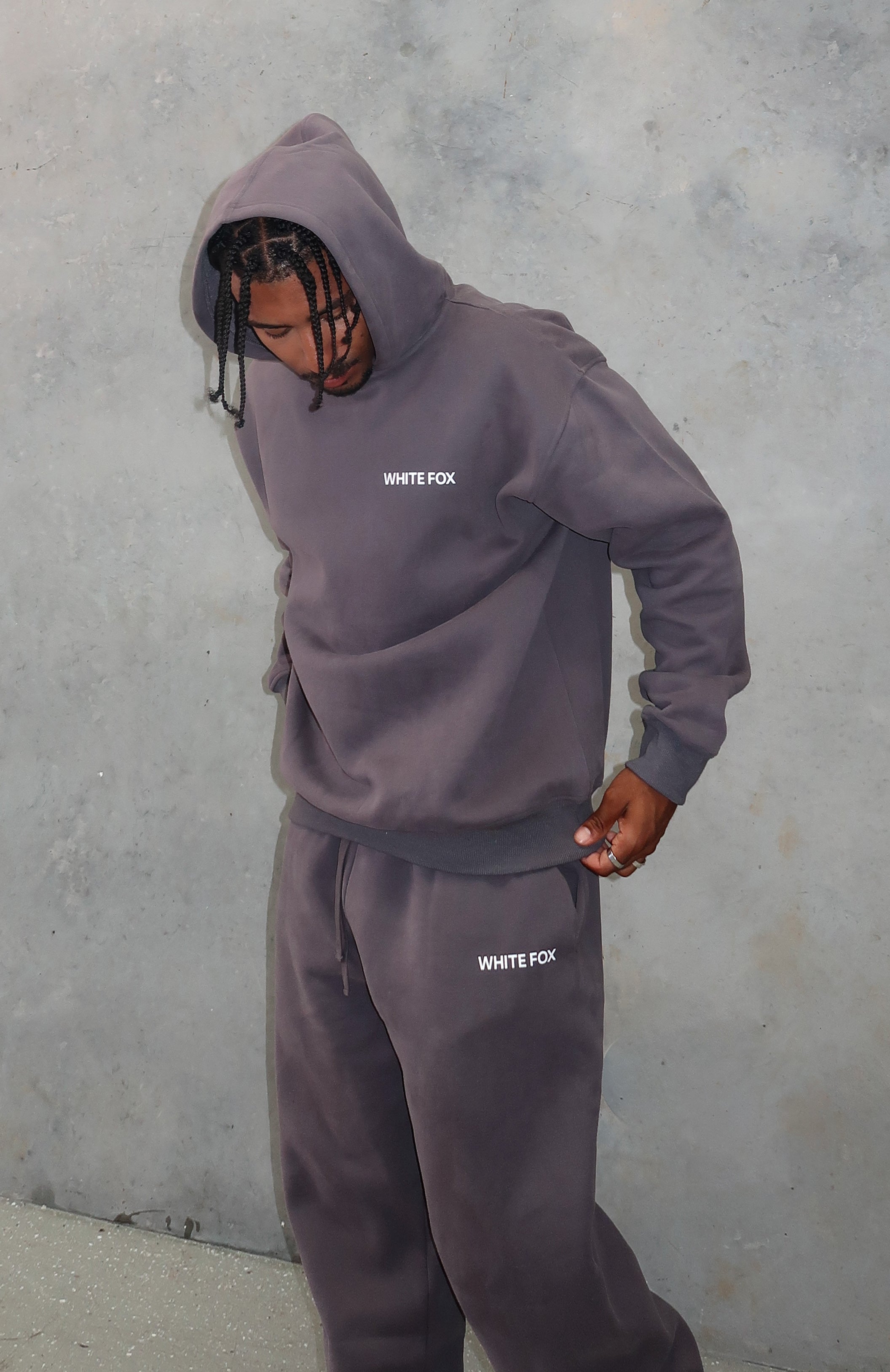 Core Classic Oversized Hoodie Volcanic | White Fox Boutique US