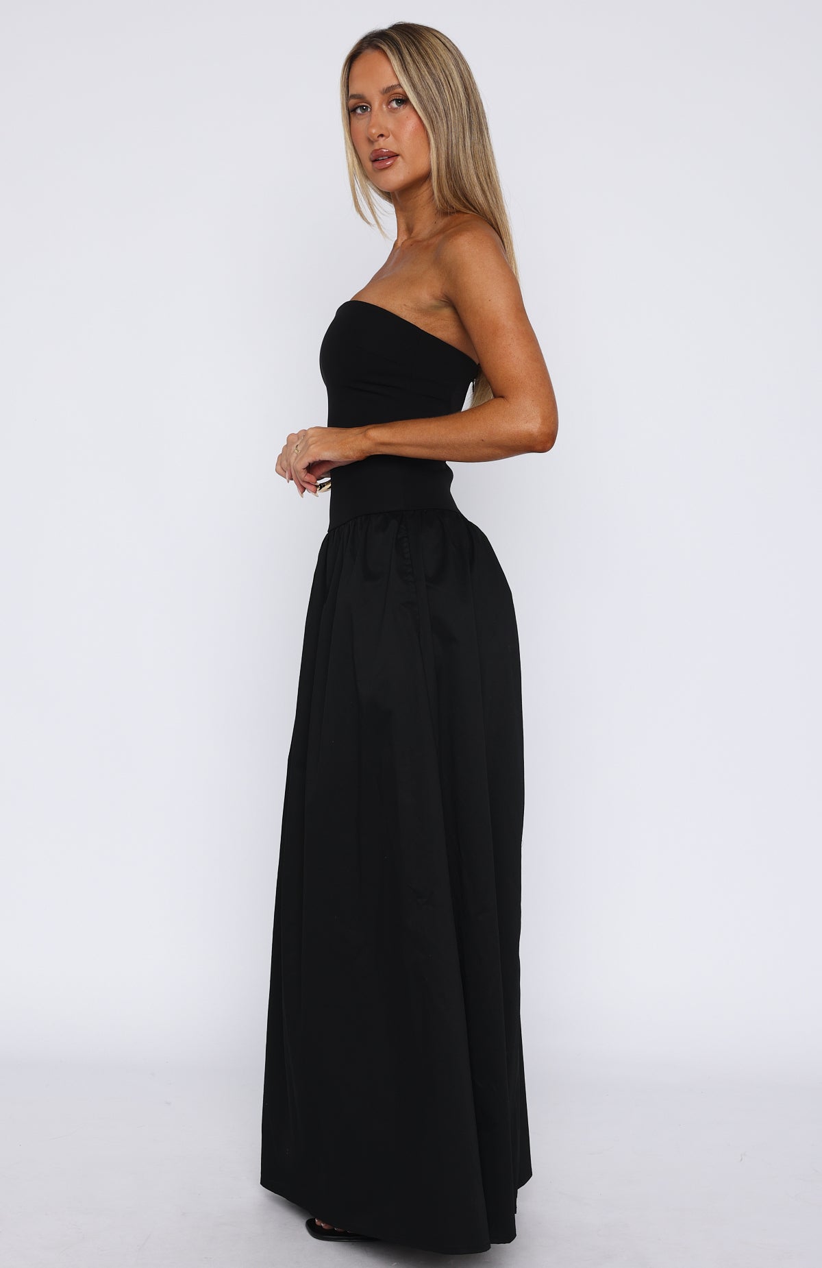 Take Back Maxi Dress Black | White Fox Boutique US