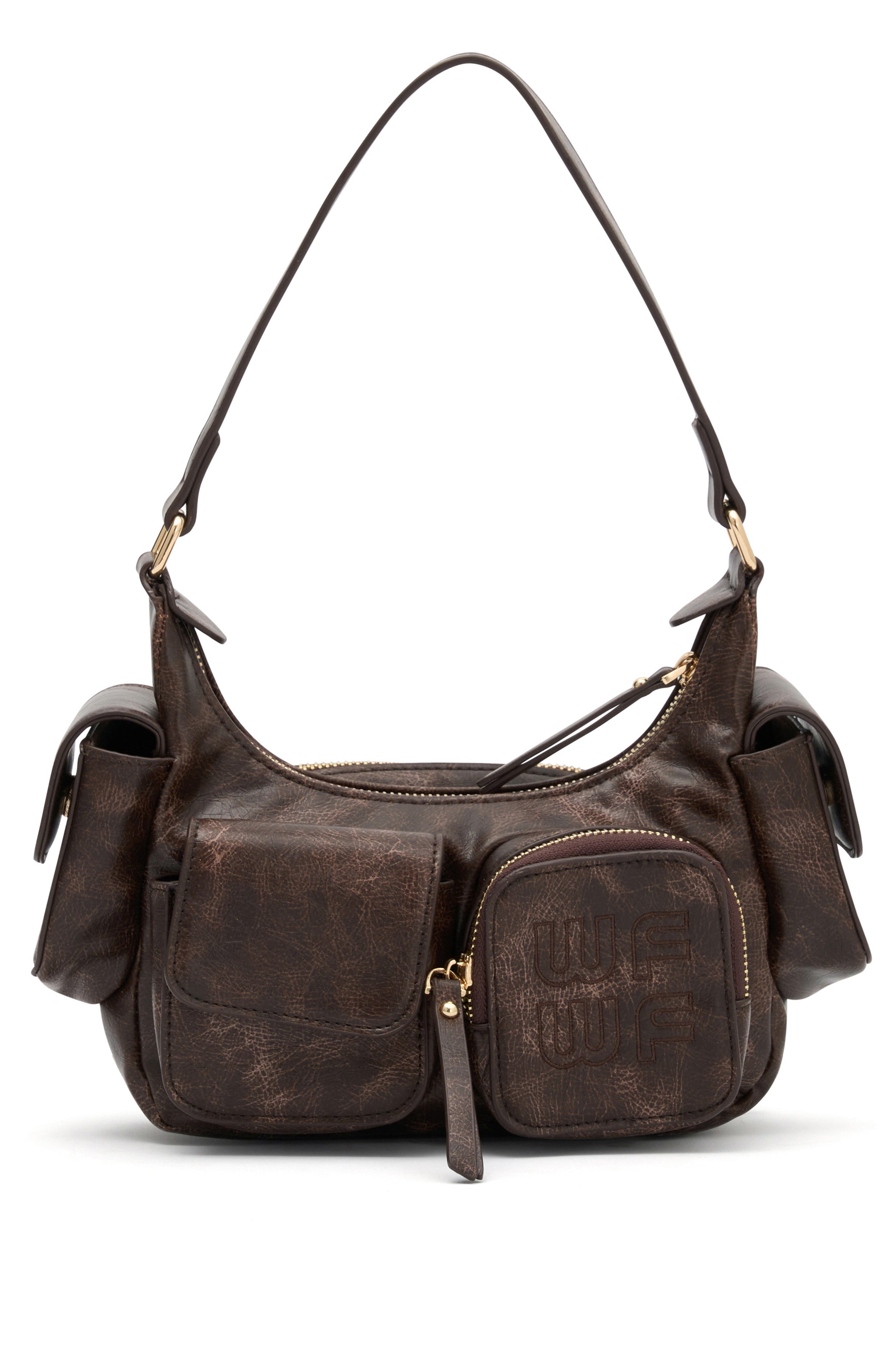Dolly Shoulder Bag Vintage Brown | White Fox Boutique US