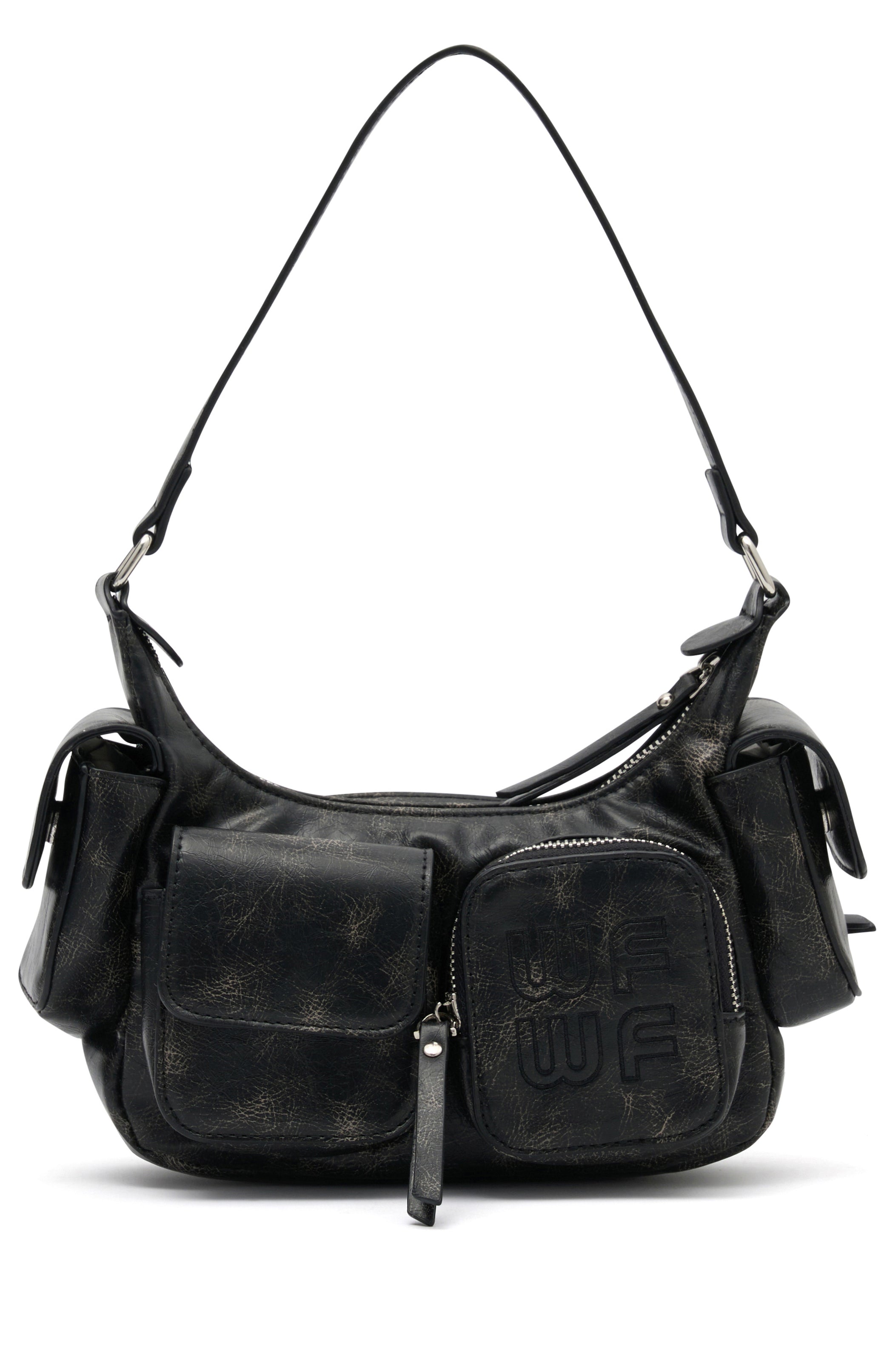 Dolly Shoulder Bag Vintage Black | White Fox Boutique US