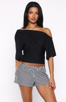 Marrakech Moments Top Black