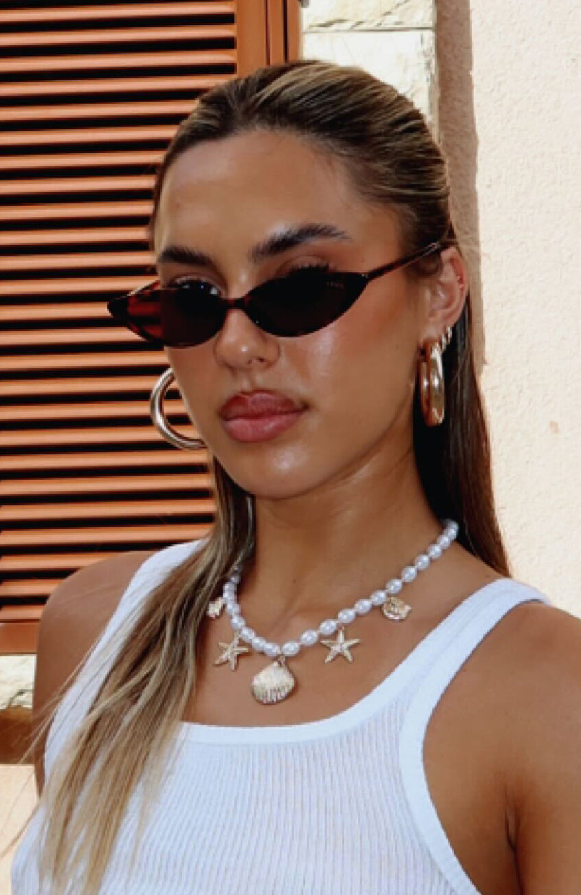 Island Daze Necklace Gold | White Fox Boutique US