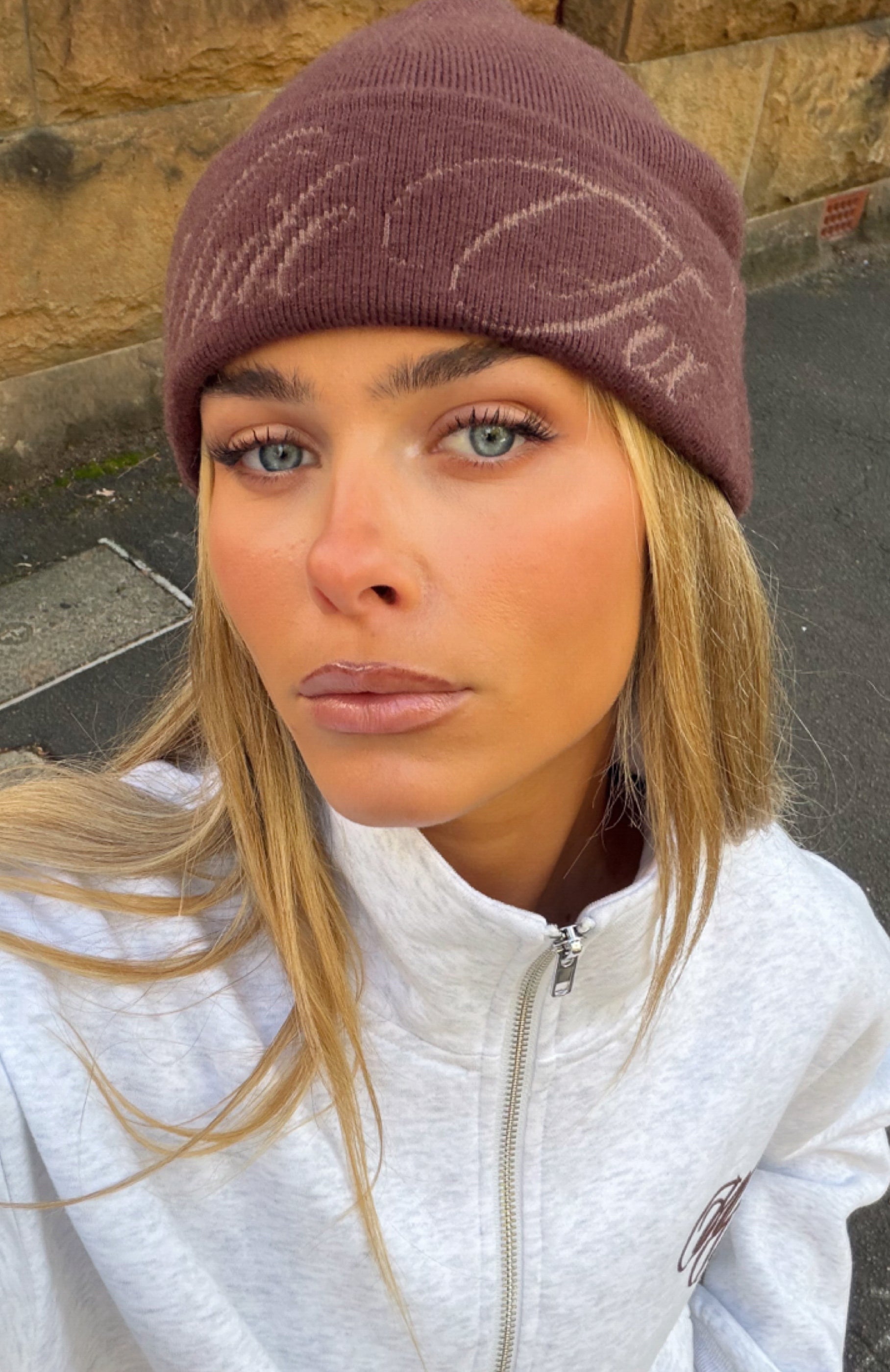 Studio 17 Agnes Beanie Chocolate | White Fox Boutique US