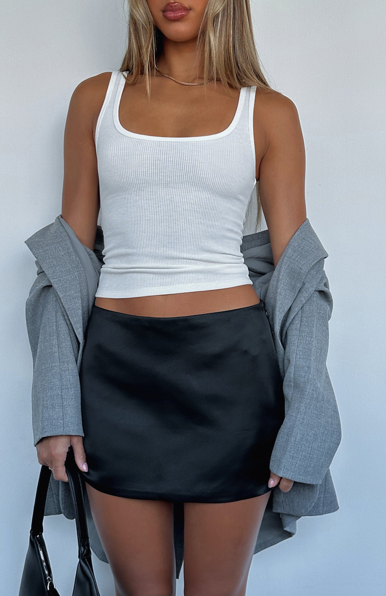 lily white black mini skirt It's Go Time Mini Skirt Black