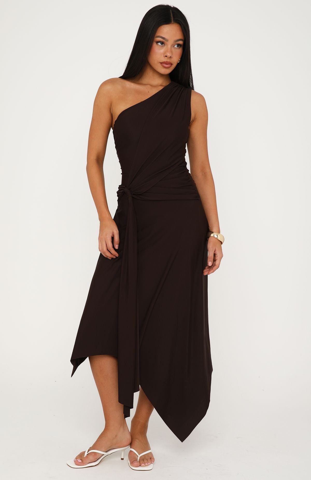 Drifting Away Maxi Dress Chocolate | White Fox Boutique US