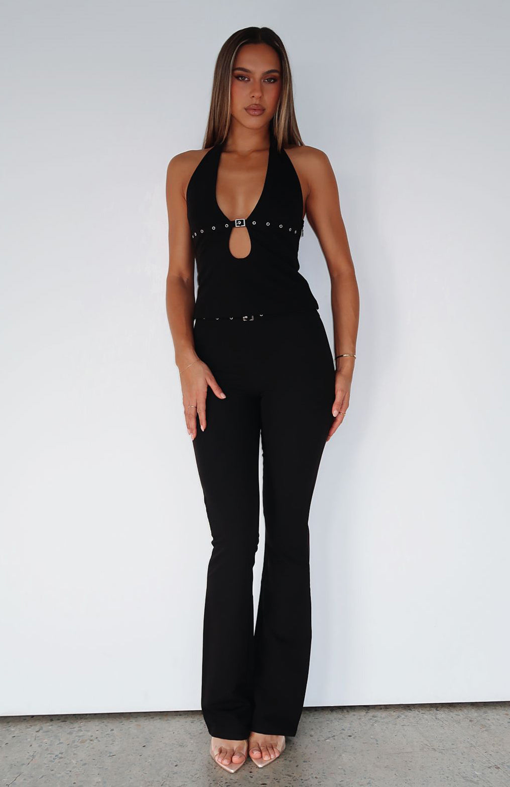 Firestorm Pants Black | White Fox Boutique US