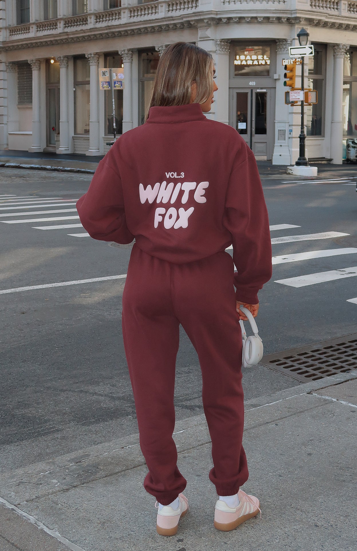Offstage Sweatpants Red Velvet White Fox Boutique Pants XXS Shop with Afterpay