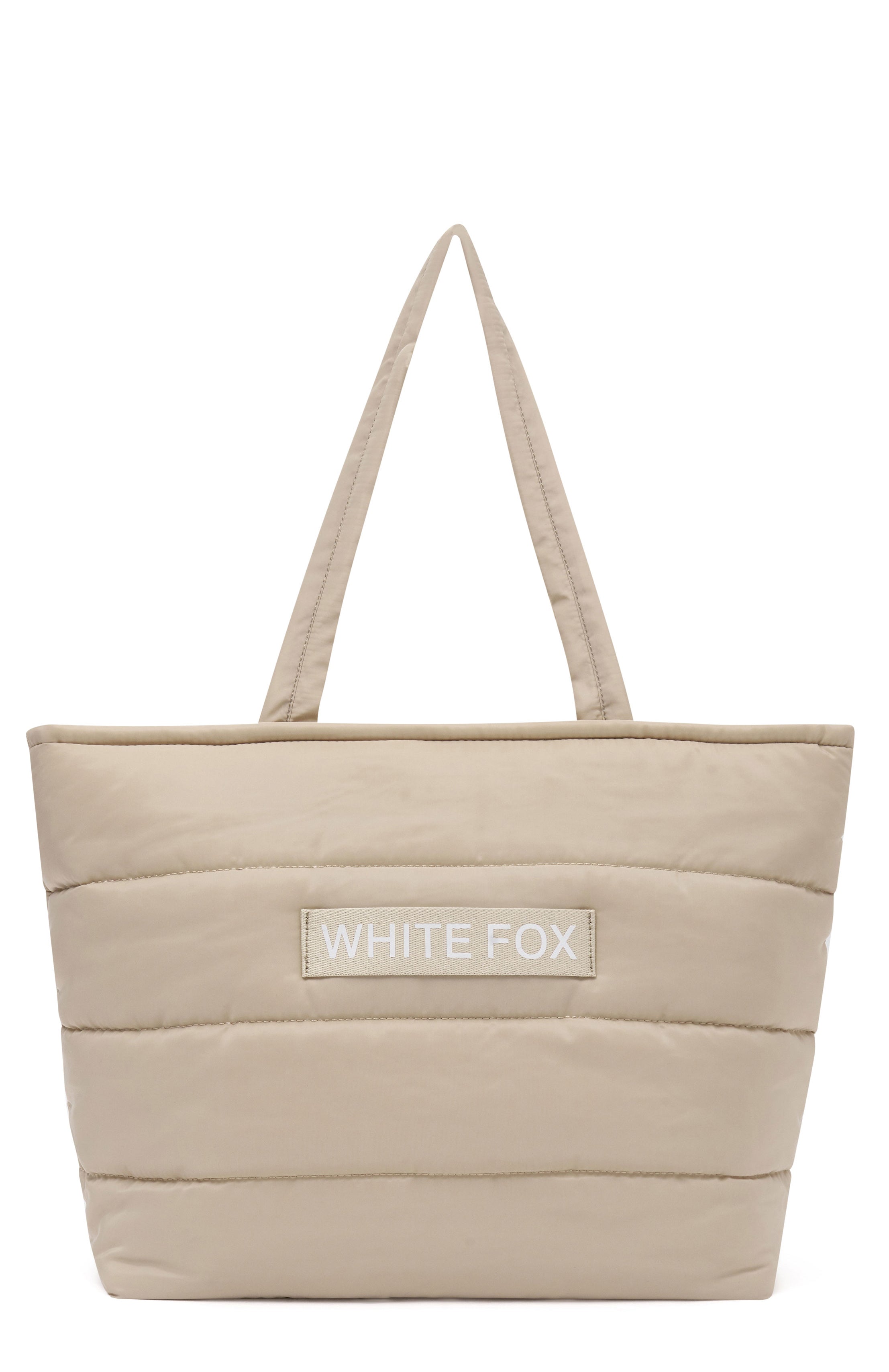 Puffer Tote Bag Black - White Fox Boutique Accessories - One Size - Shop with Afterpay