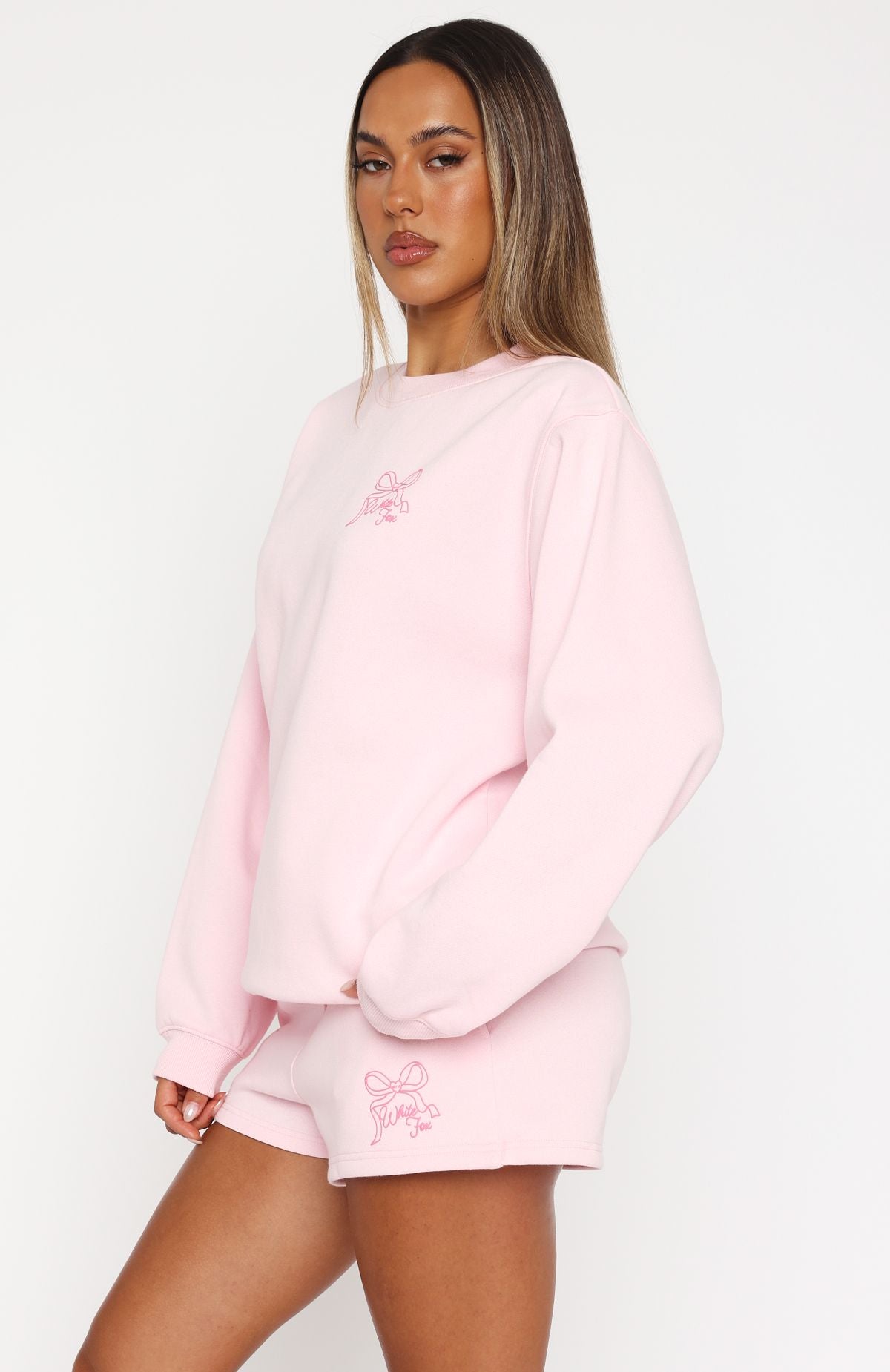 Love You Forever Oversized Sweater Pink | White Fox Boutique US
