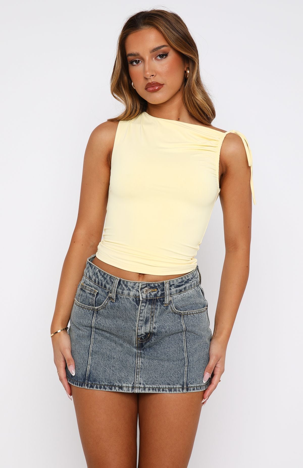 Ever Mine Top Lemon | White Fox Boutique US