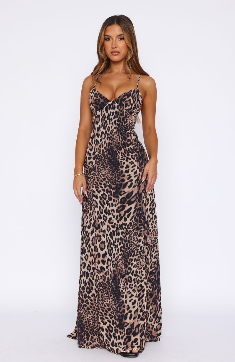 A Day In Nice Maxi Dress Leopard | White Fox Boutique US A Day In Nice Maxi Dress Leopard | White Fox Boutique US