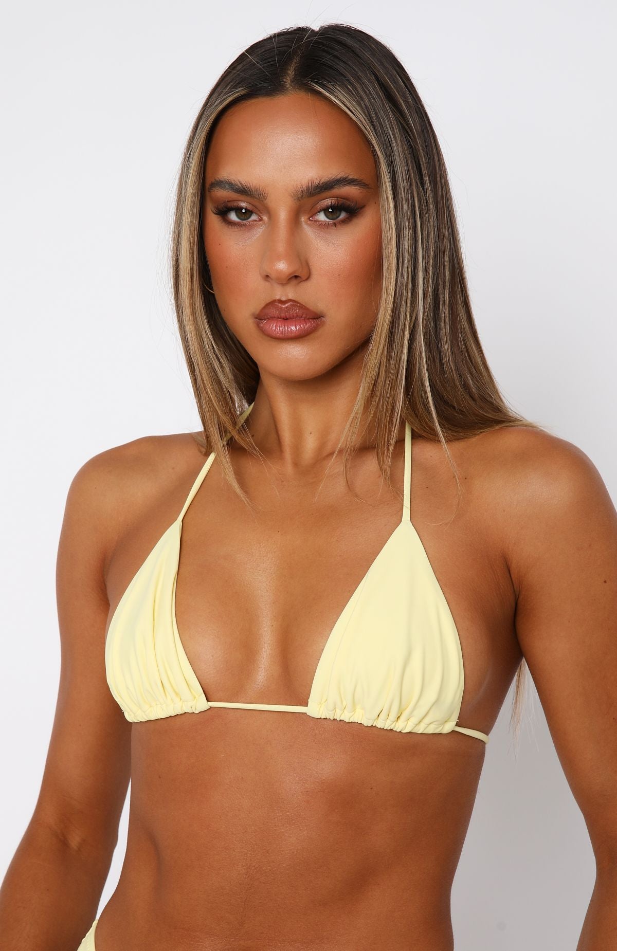 Golden Hour Bikini Top Lemon | White Fox Boutique US