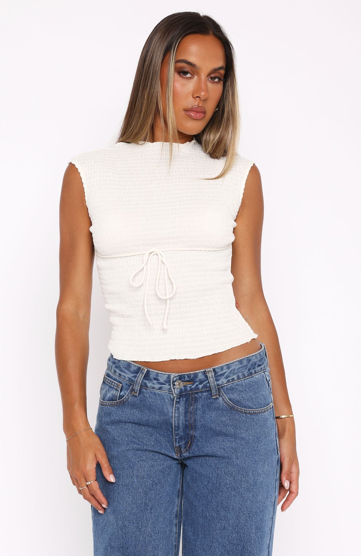 Too Many Faces Top Off White | White Fox Boutique US