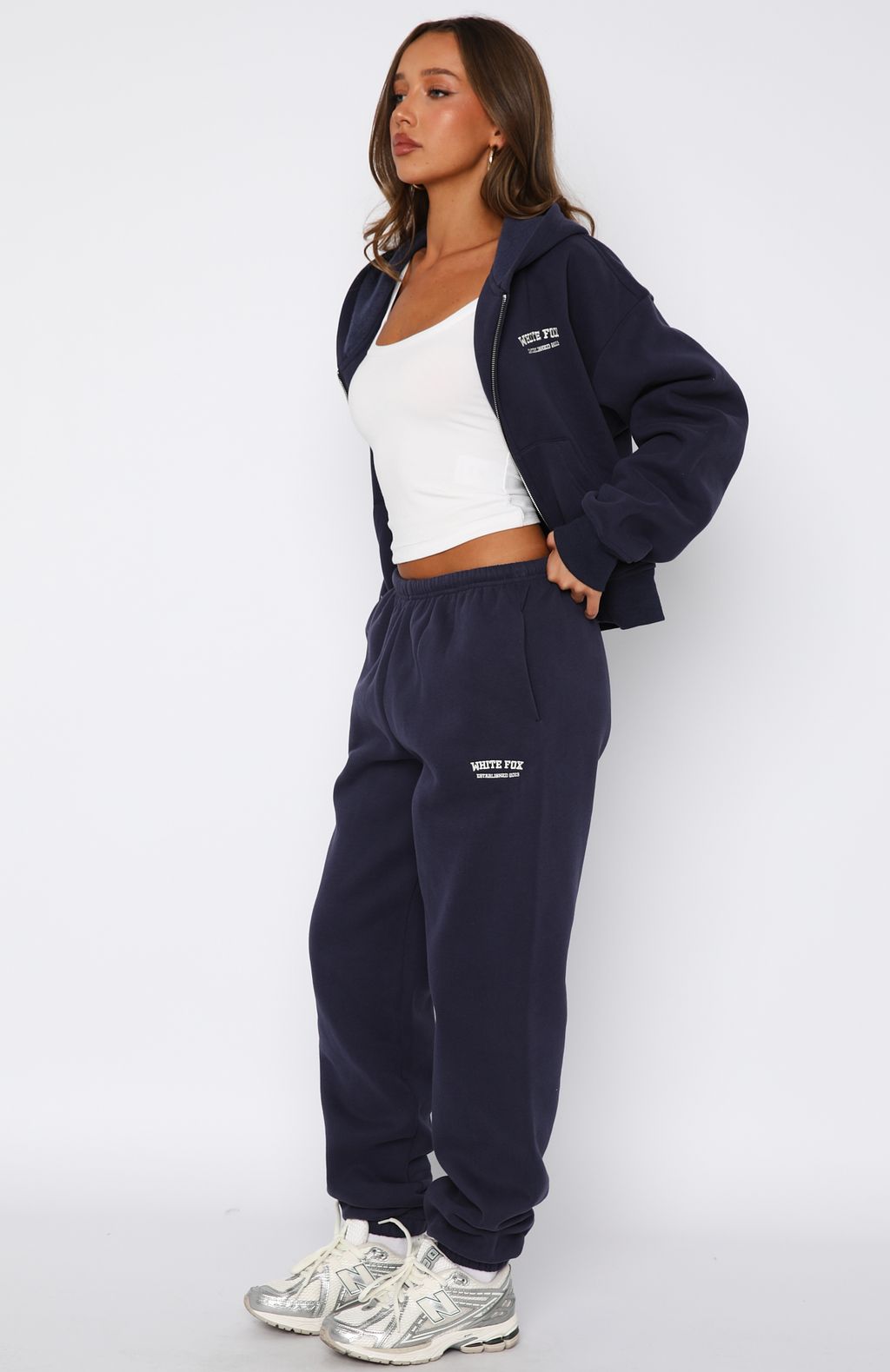 Can't Miss It Sweatpants Navy | White Fox Boutique US