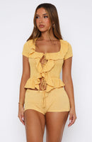 Cool It Crochet Shorts Mango