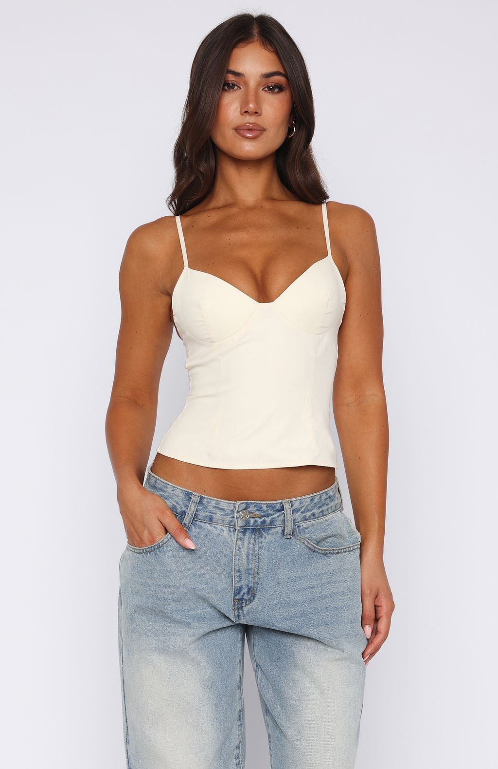 Have A Nice Day Top Off White | White Fox Boutique US