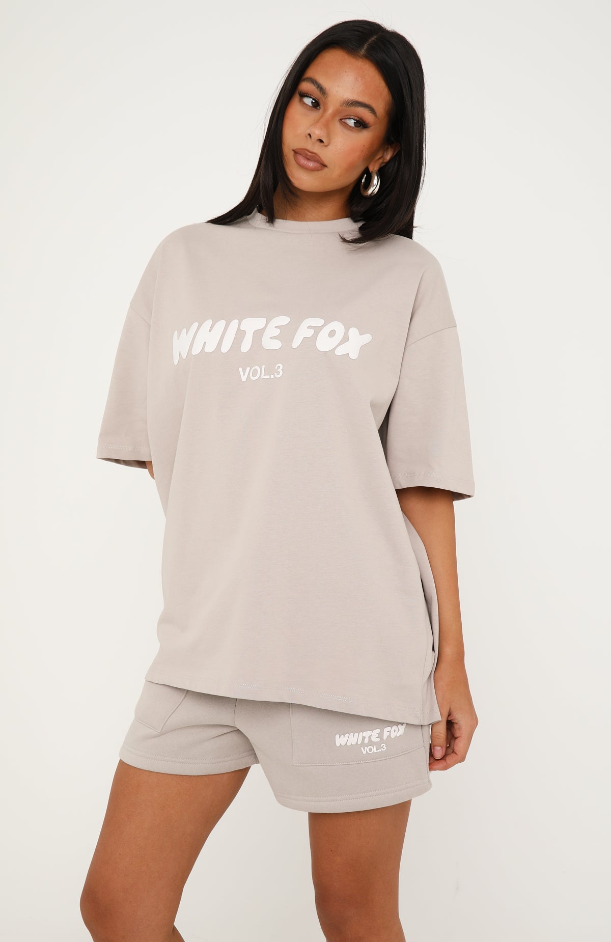 Offstage Oversized Tee Moon | White Fox Boutique US