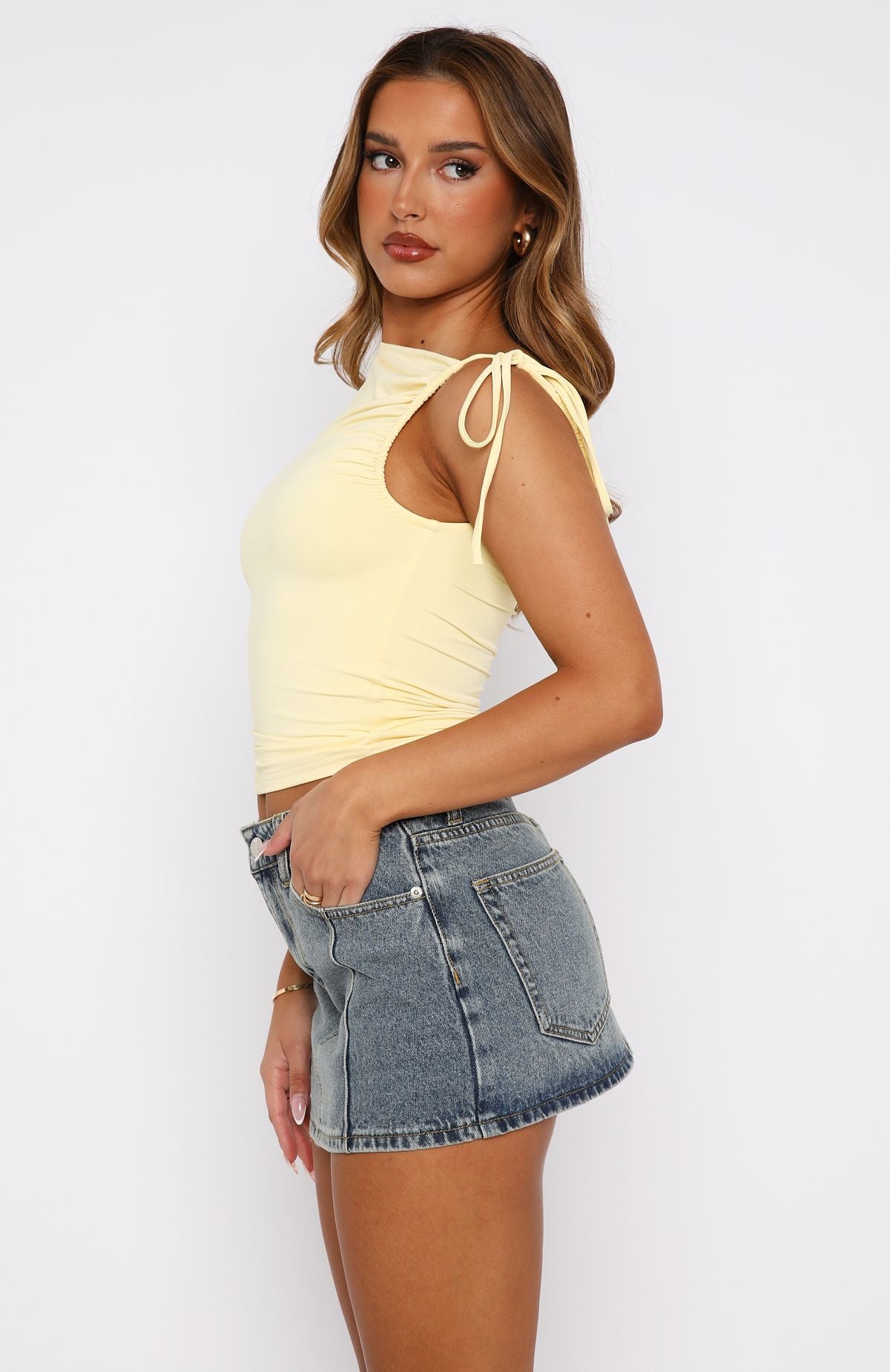 Ever Mine Top Lemon | White Fox Boutique US