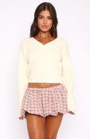 Brooklyn City Knit Sweater Light Oat
