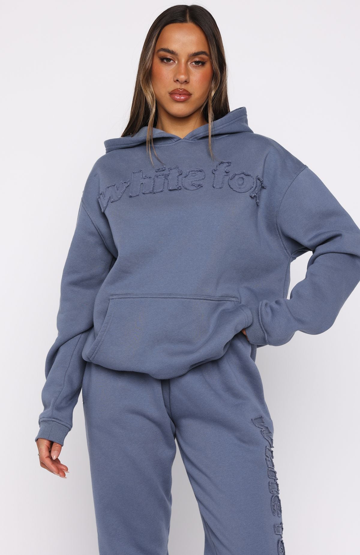 From The Archives Lexi Oversized Hoodie Ocean | White Fox Boutique US