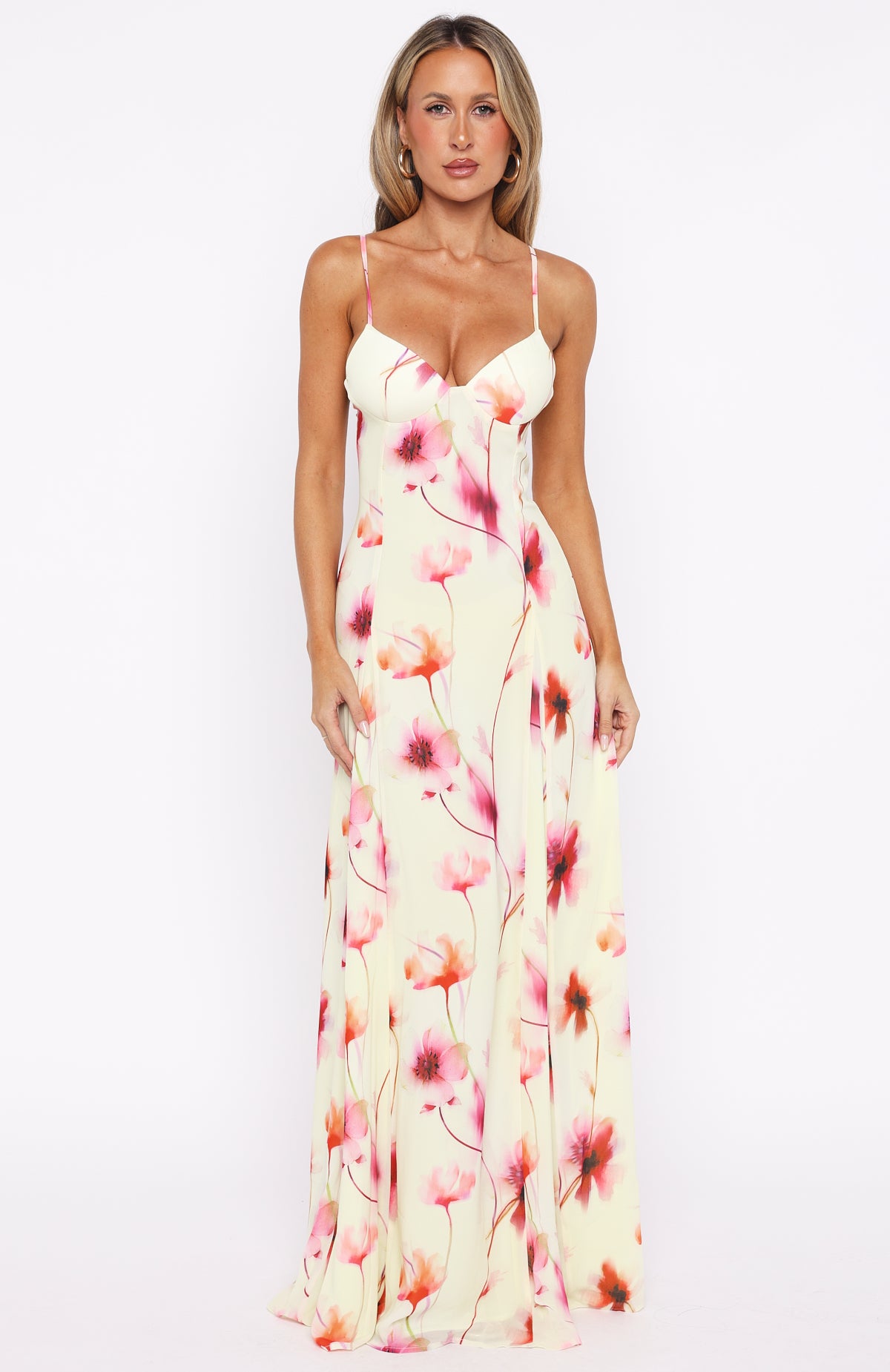 white fox maxi dress A Day In Nice Maxi Dress Butter Floral