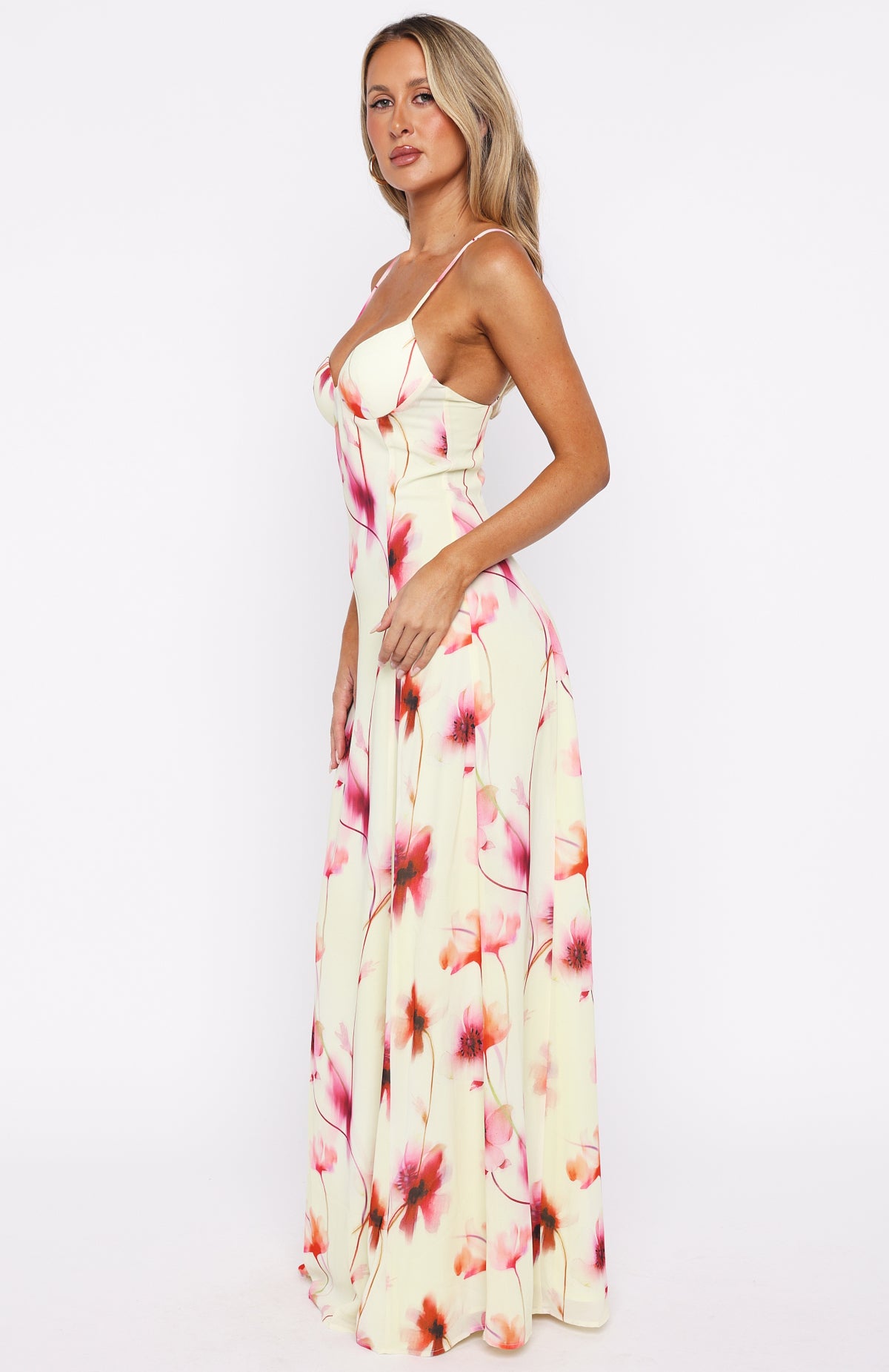 A Day In Nice Maxi Dress Butter Floral A Day In Nice Maxi Dress Butter Floral