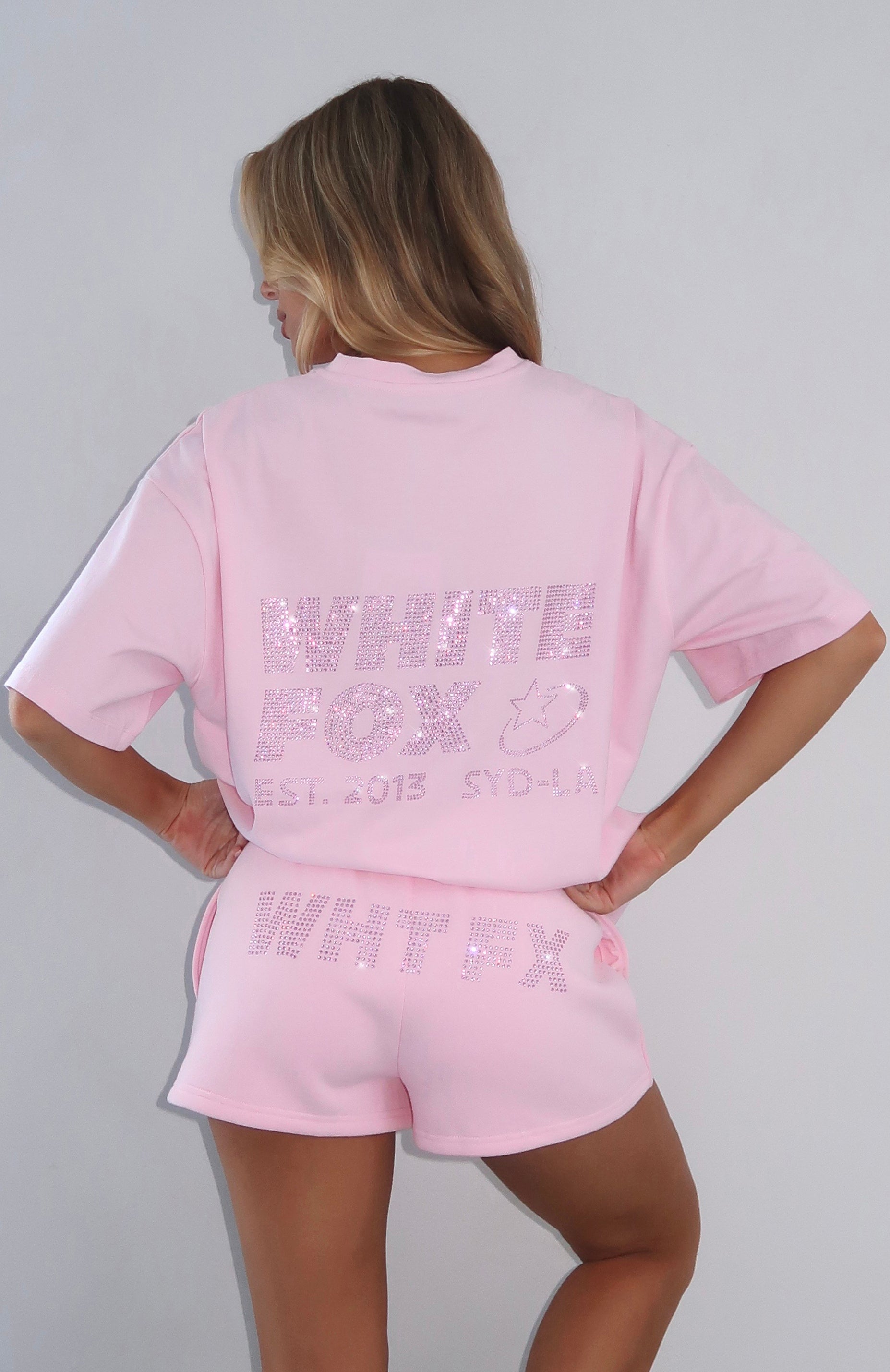 Always Shining Oversized Tee Posy | White Fox Boutique US