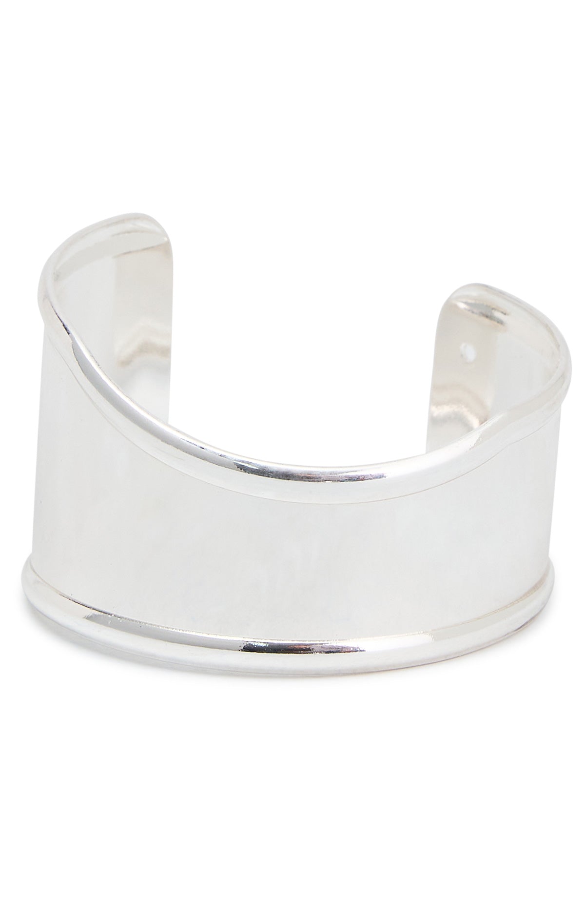 Azura Chunky Bangle Silver | White Fox Boutique US
