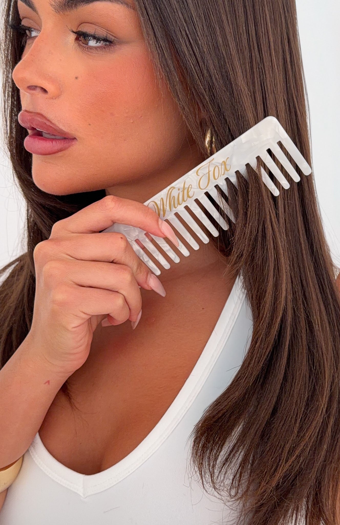 Cammy Hair Clip & Comb Set Pearl | White Fox Boutique US