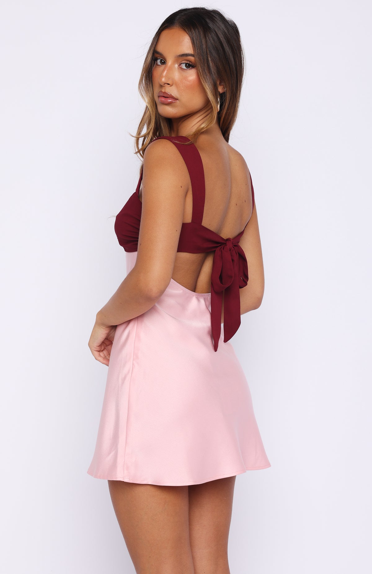 mesh dress embellished Denise | Cream Sequin Floral Bandeau-Neck Embellished Maxi Dress With Drop-Waist And Mesh Skirt