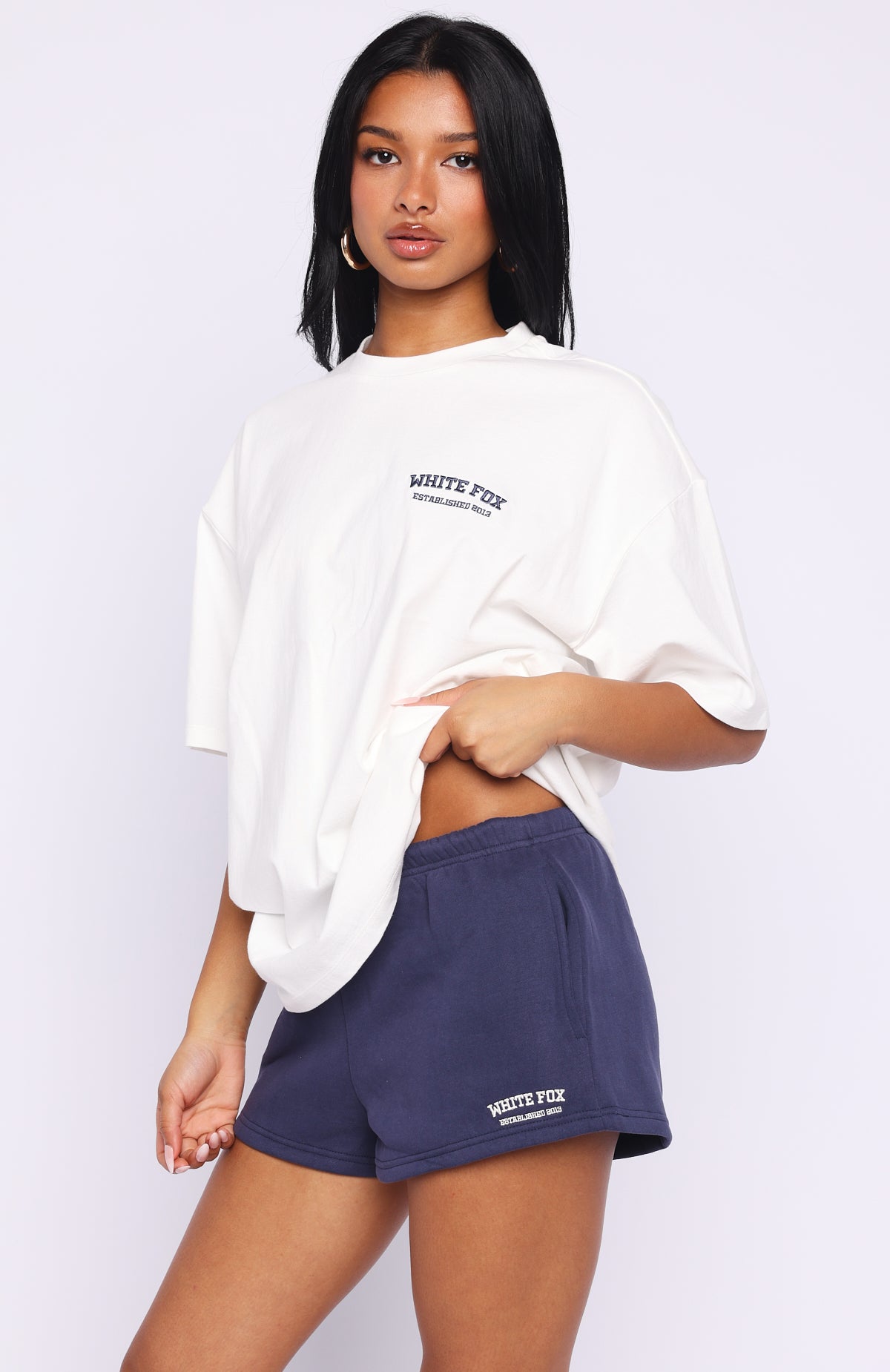 Can't Miss It Oversized Tee White | White Fox Boutique US